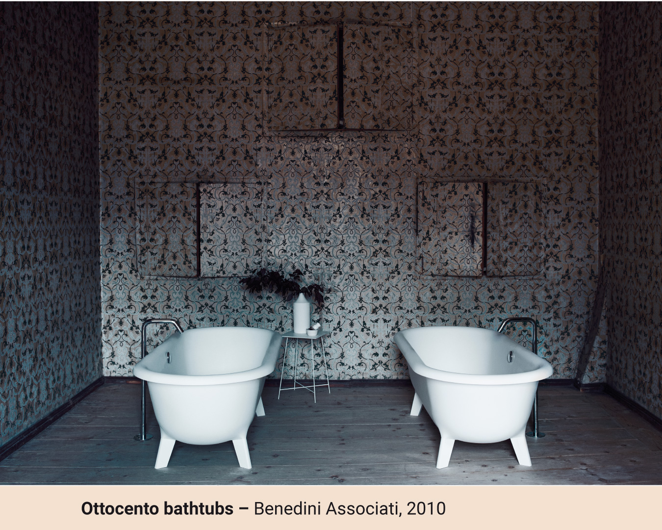 OTTOCENTO frittstående badekar i klassisk design